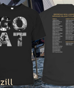 Serena GOAT – 2022 Serena Williams Grand Slam Titles Shirt
