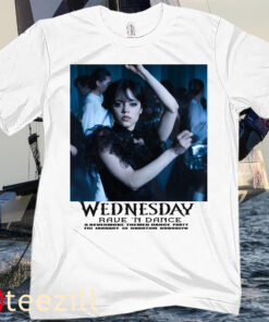 Wednesday Dark Dancing Queen Wednesday Photoreal & Logo & Posters TShirt