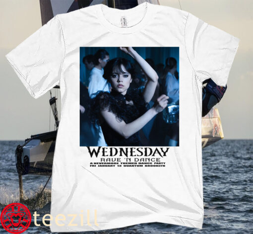 Wednesday Dark Dancing Queen Wednesday Photoreal & Logo & Posters TShirt
