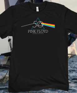 Pink Floyd The Dark Side of The Moon 50th Anniversary Prism Tee Shirt