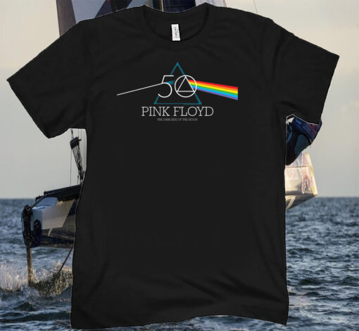 Pink Floyd The Dark Side of The Moon 50th Anniversary Prism Tee Shirt