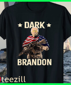 2024 Dark Brandon Joe Biden Saving America Funny Liberal Tee Shirt