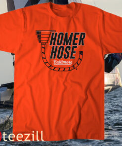Homer Hose T-Shirt Baltimore Baseball Tee