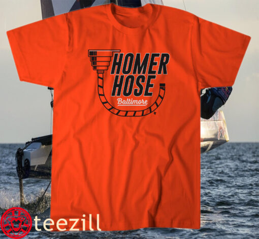 Homer Hose T-Shirt Baltimore Baseball Tee