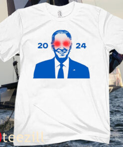 Joe Biden Dark on 2024 Tee Shirt