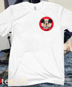 Retro Vintage Disney 100 Mickey Mouse Club Logo Tee Shirt