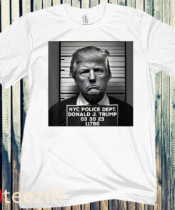 Trump Mugshot 2024 President Tee Shirt