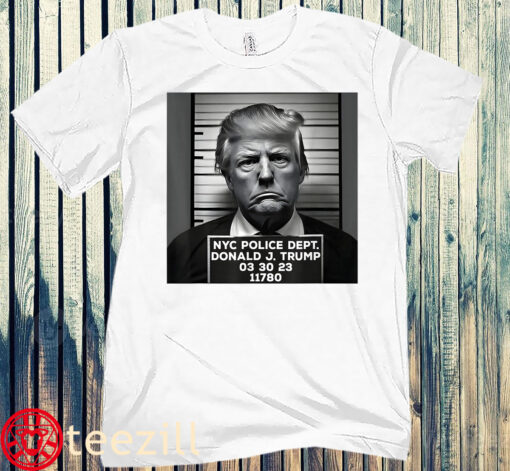 Trump Mugshot 2024 President Tee Shirt