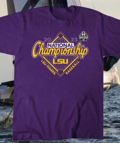 LSU Tigers 2023 Championship Purple Tee Shirt