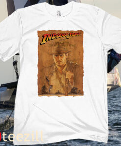 Lucasfilm Indiana Jones Raiders of the Lost Ark Poster Tee Shirt
