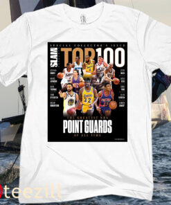 TOP 100 The Greatest NBA Point Guards Of All Time Posters Shirt