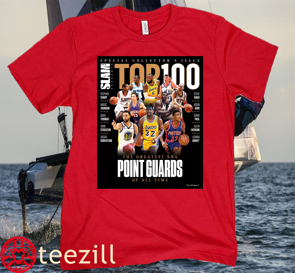 Top The Greatest Nba Point Guards Of All Time Posters Shirt Teezill