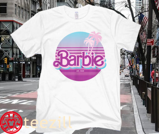 Barbie - Dream Summer Retro Sunset Premium Shirt