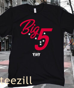Big 5 - TBT and TST - The Basketball Shirt