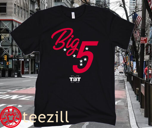 Big 5 - TBT and TST - The Basketball Shirt