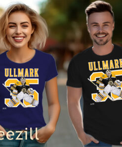 Boston Bruins Linus Ullmark The 35 Posters Tee Shirt