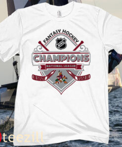 Champions Arizona Coyotes ice hockey Fantasy NHL Tee Shirts