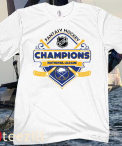 Champions Buffalo Sabres ice hockey Fantasy NHL Tee Shirt