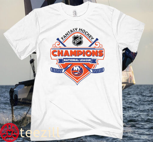 Champions New York Islanders ice hockey Fantasy NHL Tee Shirt
