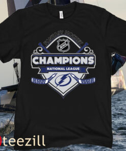 Champions Tampa Bay Lightning ice hockey Fantasy NHL Tee Shirt