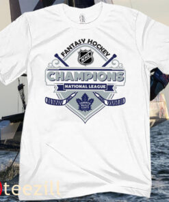 Champions Toronto Maple Leafs ice hockey Fantasy NHL Tee Shirt