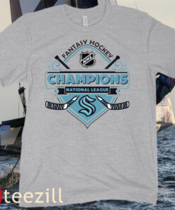Champions Seattle Kraken ice hockey Fantasy NHL Tee Shirt