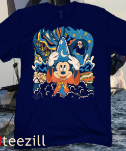 Disney Fantasia Mickey Mouse Sorcerer’s Apprentice Tee Shirt