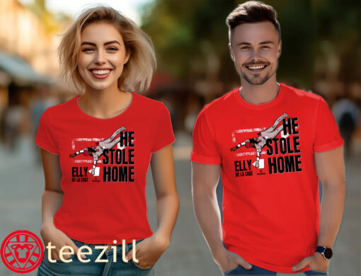 Elly De La Cruz - He Stole Home! - Cincy Tee Shirts
