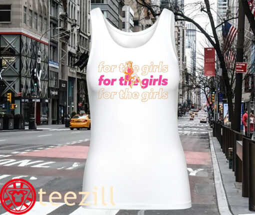 FOR THE GIRLS COWGIRL CROPPED WOMEN'S TANK SHIRT