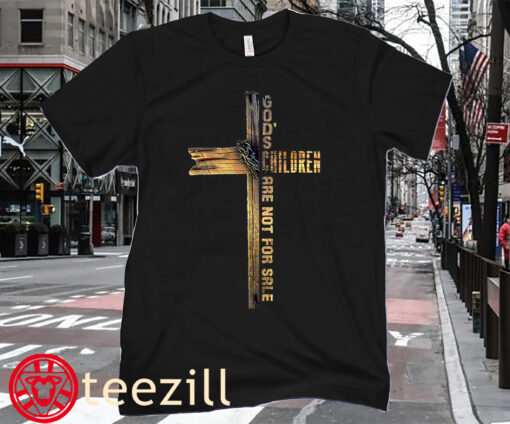 God's Children Are Not For Sale - Embracing Sound of Freedom Tee Shirt