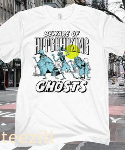 Haunted Mansion - HItchhiking Ghost Premium Shirt