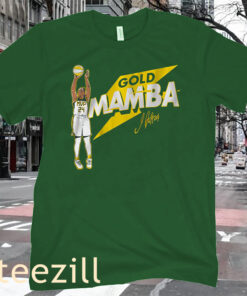 Jewell Loyd Gold Mamba WNBPA Tee Shirt
