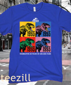 Jurassic Park 30th Anniversary 30 Years Tee Gift For Kids Shirts