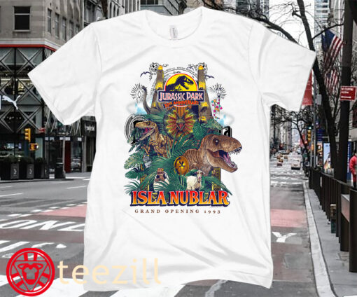 Jurassic Park 30th Anniversary Grand Opening T-Shirt Limited Edition