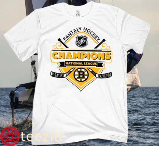 Logo Boston Bruins ice hockey Fantasy hockey NHLChampions Shirt