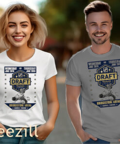 Phenom Gallery 2023 NHL Draft Nashville Bridgestone Arena Posters Shirt