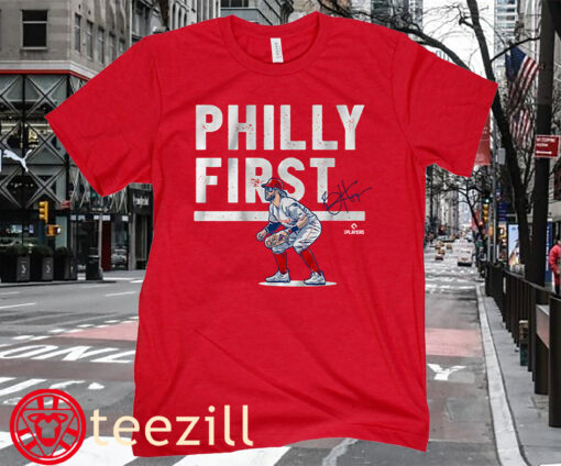 Philly First Shirt - Bryce Harper MLBPA Licensed