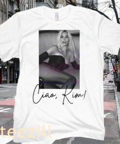 Posters Ciao Kim Kim Kardashian Lover Silhouette shirt
