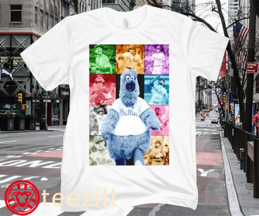 Posters Philadelphia Phillies Swillies Mascot Tee Shirts