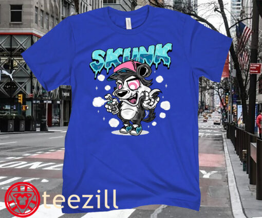 Premium Skunk Grafiti Cartoon Shirt