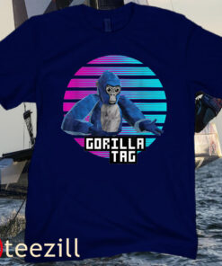 Retro Gorilla Tag Monke VR Games Tee Shirt