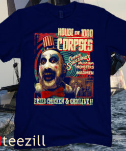 Rob Zombie – Captain Spaulding Museum Posters Tee Shirt