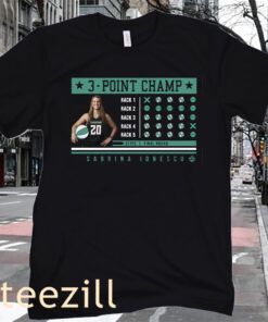 Sabrina Ionescu 3-Point Champ Shirt New York - WNBPA