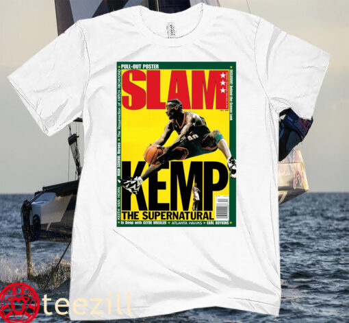 Shawn Kemp Cover Tee Shirts