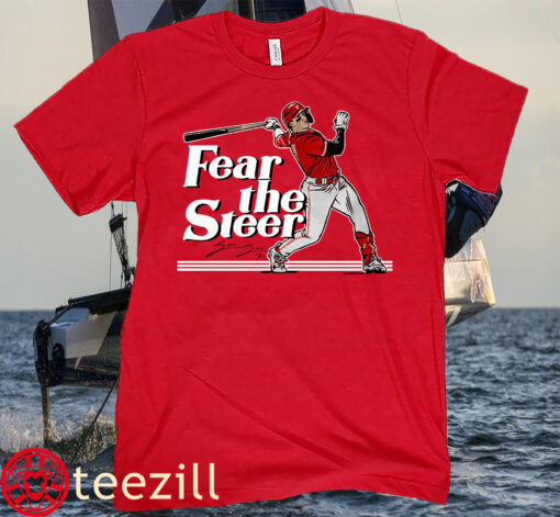 Spencer Steer- Fear the Steer Tee Shirt Cincinnati