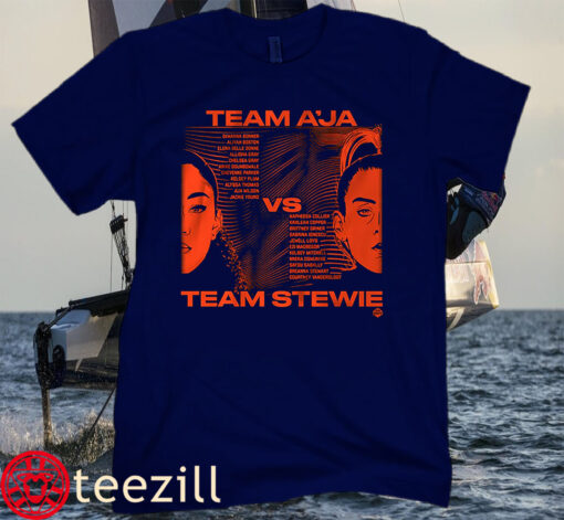 TEAM STEWIE VS. TEAM A'JA 2023 ALL-STAR TEE SHIRT