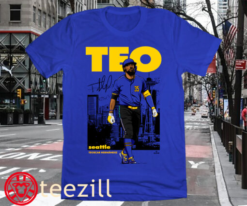 Teoscar Hernández Posters - Teo Seattle Shirt