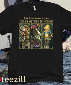 The Legend of Zelda Tears Of The Kingdom Main Trio Tee Shirt