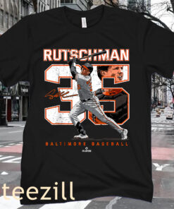 Adley Rutschman Baltimore Number and Portrait Shirt