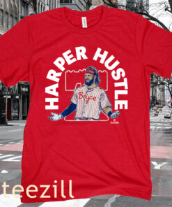 Bryce Harper Hustle Shirt Bryce Harper Philadelphia T-Shirt